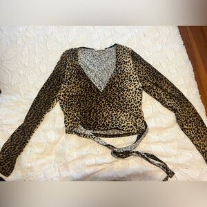 Cheetah print long sleeve